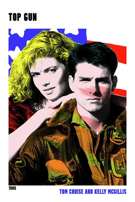 Top Gun 1986 Pop Art Movie Poster Mixed Media By Stars On Art
