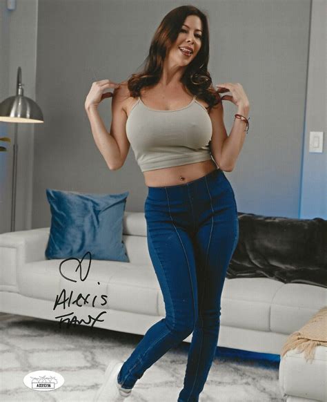 Alexis Fawx Adult Video Star Signed Hot 8x10 Photo Autographed Proof 12