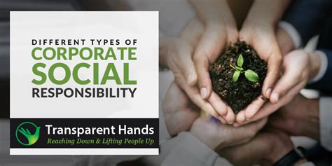 Different Types Of Corporate Social Responsibility Csr