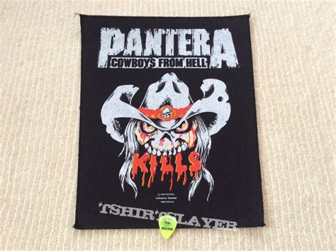Pantera Cowboys From Hell Kills 1993 Pantera Razamataz Back