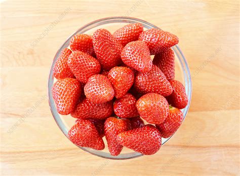 Strawberries In Bowl Stock Image F0192753 Science Photo Library