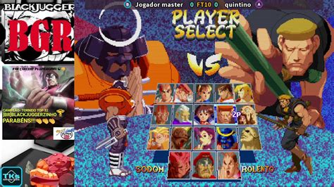 Street Fighter Alpha 2 Jogador Master Vs Quintino Ft10 Sfa2 830 Youtube
