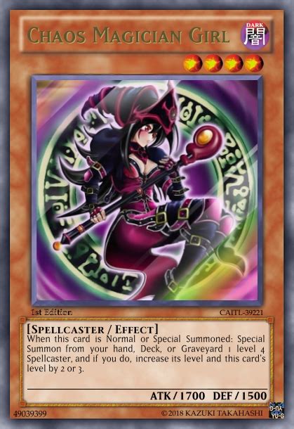 Magician of chaos with dark magical circle! Chaos Magician Girl | Yu-Gi-Oh Revolution Fanon Wiki | Fandom