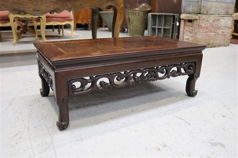 Chinese Rosewood Kang Tea Table 28 Cm High 77 Cm Wide 41