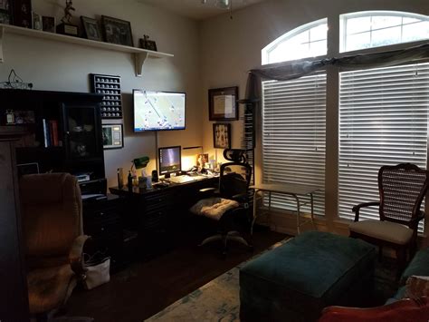 Cozy Home Office Background