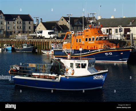 Fishing Boat Orkney Islands Scotland Hi Res Stock Photography And