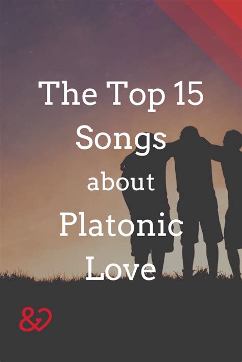 Top 15 Songs About Platonic Love in 2020 | Platonic love, Harmony music ...