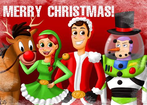 Toy Story Christmas By Erikathegoober On Deviantart