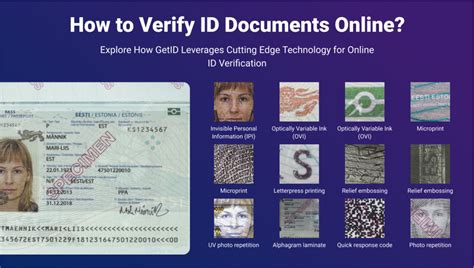 how to verify id documents online getid