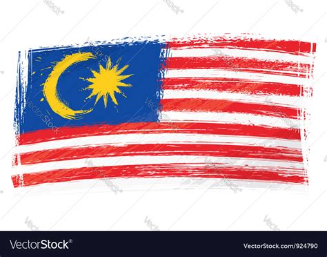 ✓ free for commercial use ✓ high quality images. Grunge malaysia flag Royalty Free Vector Image