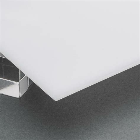 316 4mm Transluscent White Acrylic Plexiglass Sheet 24 X 12 Azm S