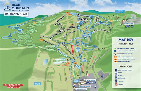 Mountain Bike Trails In The Poconos Blue Mountain Resort