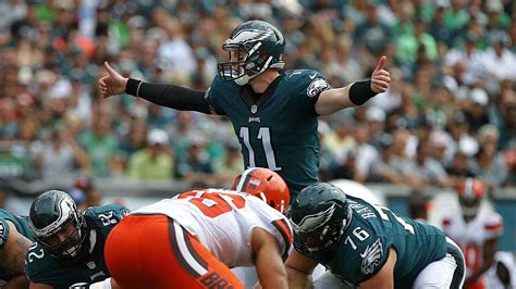 Download Two Thumbs Up Carson Wentz Wallpaper Wallpapers Com