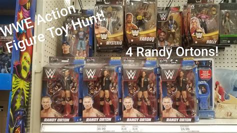 WWE Action Figure Toy Hunt Tons Of Randy Ortons YouTube