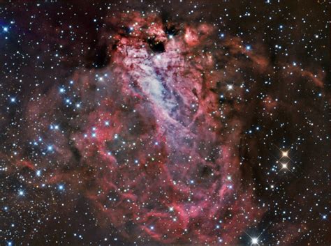 The Swan Nebula M17 This Is The Result Of Lrgb Captured In Flickr