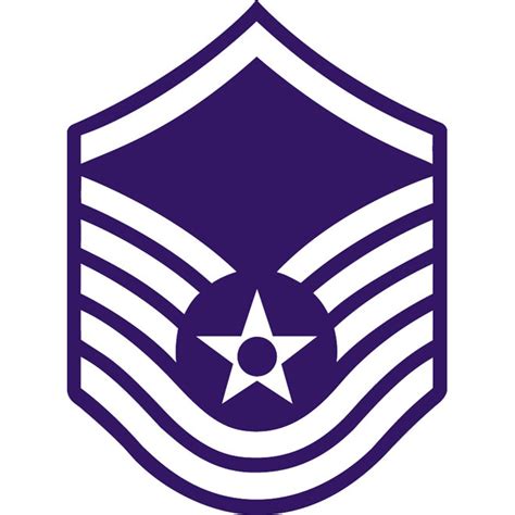 Air Force Master Sergeant Insignia Royalty Free Stock Svg Vector And