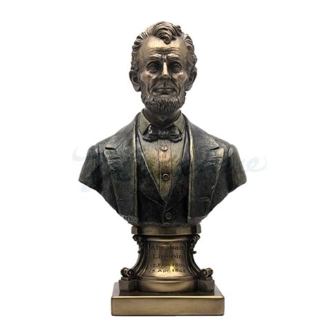 Abraham Lincoln Bust On Plinth