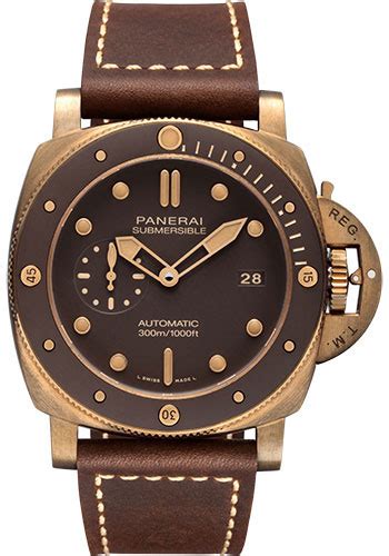 Panerai Submersible Bronzo 47mm Watches From Swissluxury