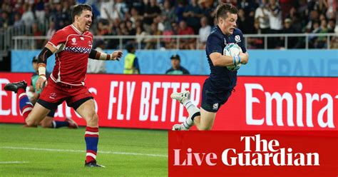 Scotland 61 0 Russia Rugby World Cup 2019 As It Happened Rugby
