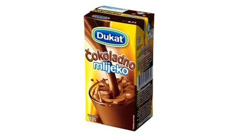 Čokoladno mlijeko, Dukat | Tablica Kalorija