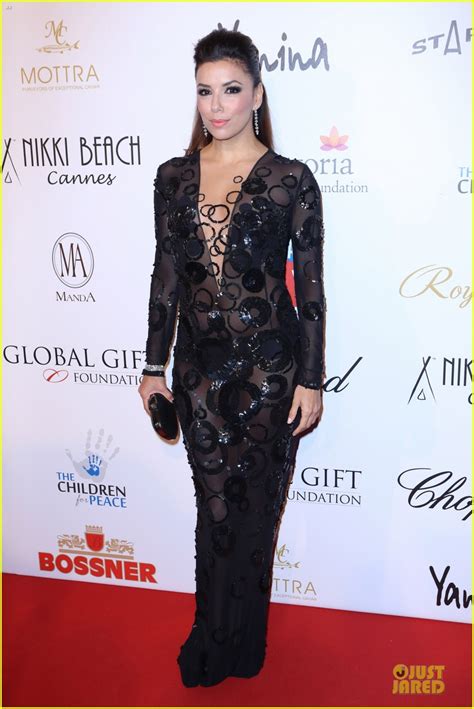 Eva Longoria Cannes Global Gift Gala Photo Dita Von Teese