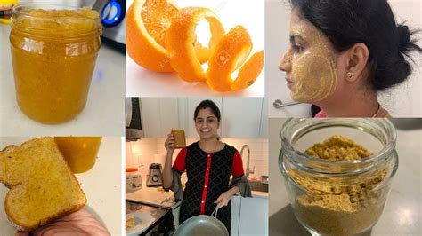 Orange Peel Mask For Bright And Glowing Skin Easy Pineapple Jam