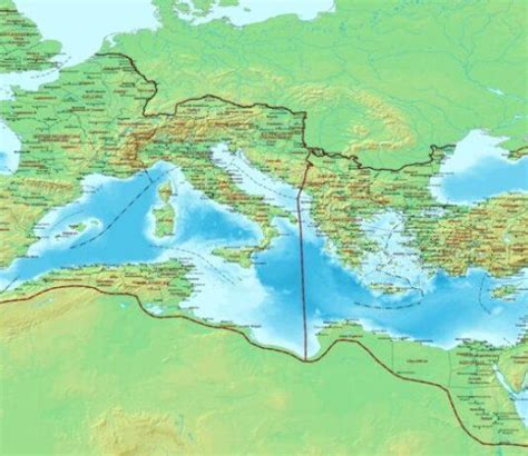 Lista 103 Foto Mapa Del Imperio Romano De Oriente Y Occidente Alta