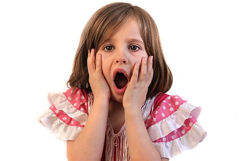 A Shocked Face Of A Little Girl Shocked Illustration Nature Vector