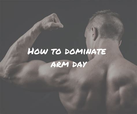 How To Dominate Arm Day Aesthetic Physiques