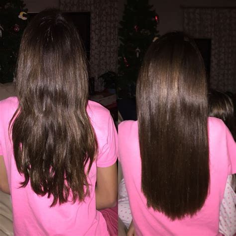 Before And After Straightening Hair🙆🏽 Hair Hair Straightener Long