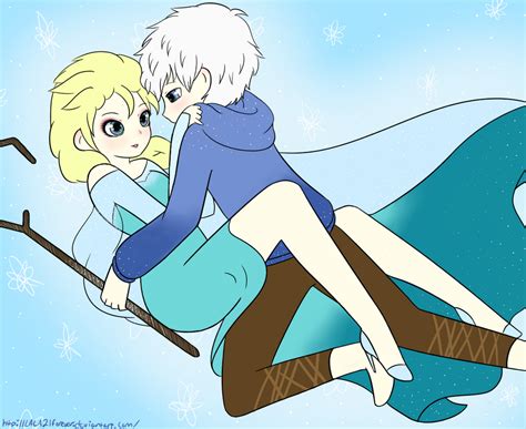 Jack Frost And Elsa By Lala21forever On Deviantart