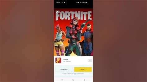 How To Get Fornite On Your Mobile Phone Samsung Youtube