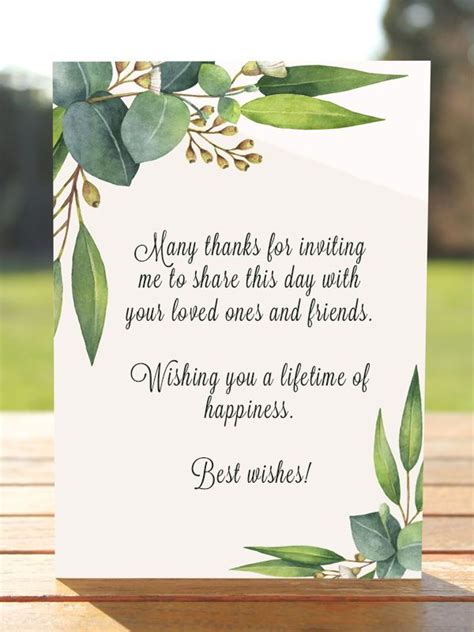 What To Write In A Marriage Card Elitetsonline