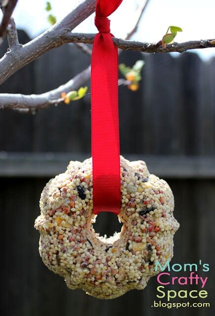 Bird Seed Ornaments Happiness Is Homemade