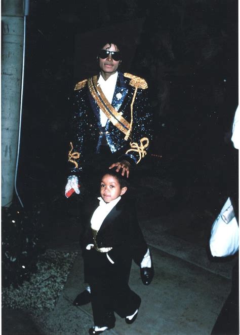 Michael And Emmanuel Lewis Michael Jackson Thriller Michael Jackson