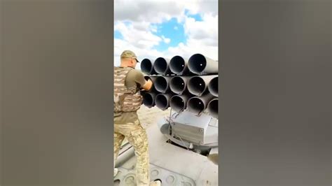 Ukraine Army Deploys Its New Bureviy 220 Mm Mlrs Rocket Launcher To