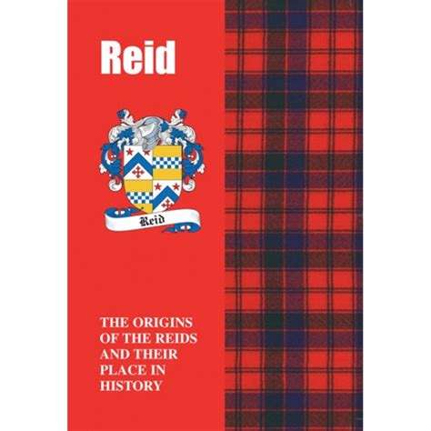 Reid Clan Book The Tartan Store