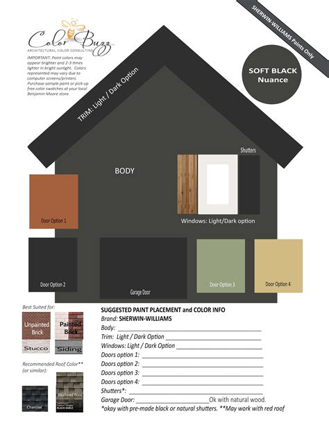 Farmhouse Exterior Paint Color Palette Sherwin Williams Ec