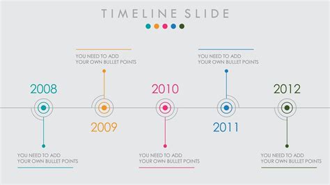 Animated Powerpoint Timeline Slide Design Tutorial Youtube