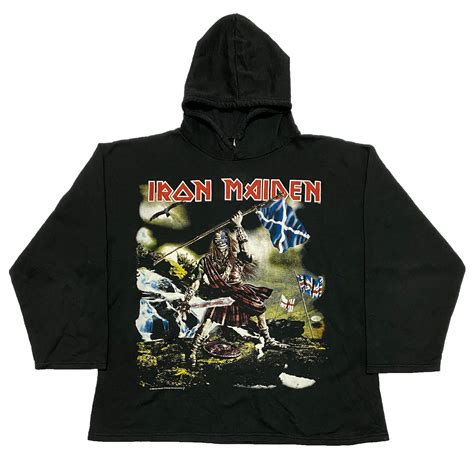Vintage 1998 Iron Maiden Rare Hoodie Etsy