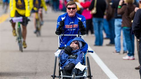 Boston Marathon Icon Rick Hoyt Whose Father Pushed Wheelchair Dies Espn