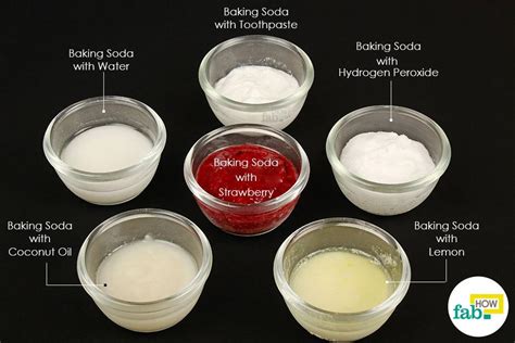 You can go ahead and use your finger to mix the contents a little until the baking soda has been dissolved in the water. How to Whiten Teeth Instantly with Baking Soda (Correct ...