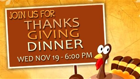 Some people opt out of cooking altogether by dining rooms in select locations will open at 11 a.m., but you'll need to make a reservation. Thanksgiving Dinner 2014 - YouTube