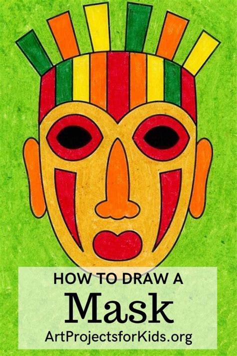Photoshop is not a tool for vector graphics. How to Draw a Tribal Mask · Art Projects for Kids