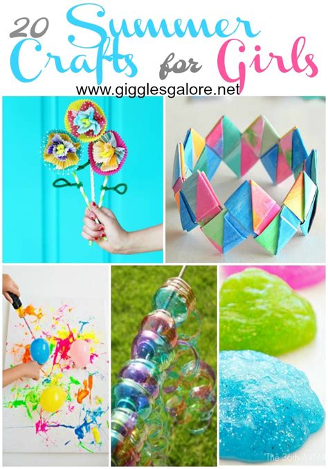 20 fun diy summer craft projects for girls