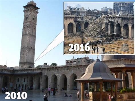 Syria ‘before And After Photos Reveal Wars Terrifying Toll Daily