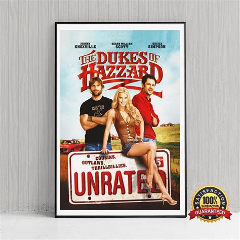 Vintage The Dukes Of Hazzard Movie Poster The Dukes Of Hazzard Poster
