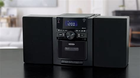 Jensen Cd 785 Portable Stereo Bluetooth Cd Music System With Cassette