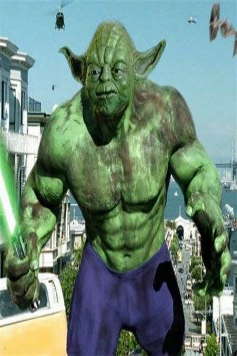 Yoda Hulk Funny Meme Hd Phone Wallpaper Peakpx