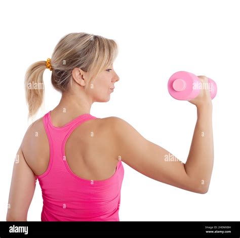 Fitness Dumbbell Training Stock Photo Alamy